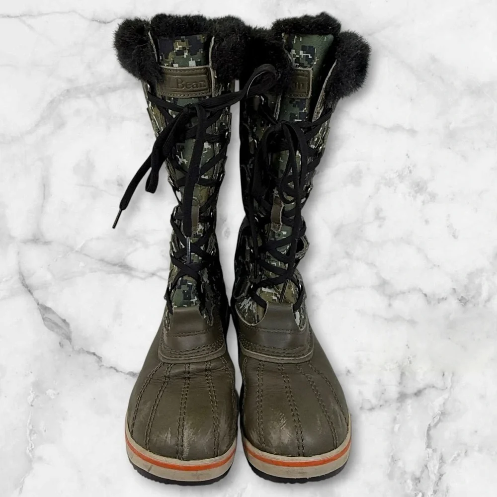 L.L. Bean women's Rangeley Insulated Pac Tall Winter Boots size 9